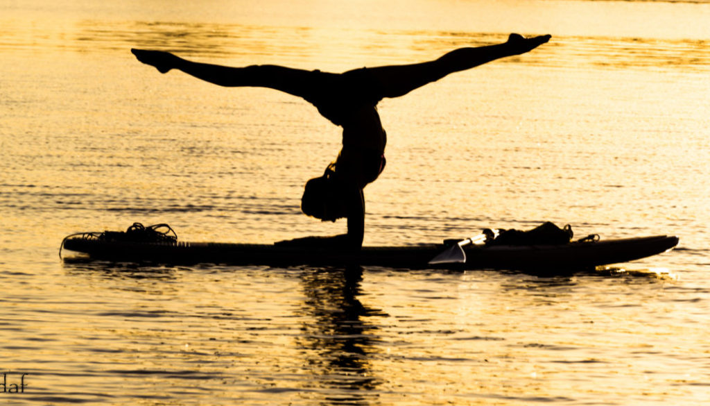 Try something new. Be a neophiliac yogi. SUP Yoga with Debby Siegel is one way.