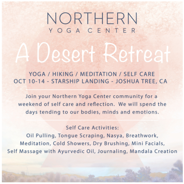 Nourish: Desert Retreat October 2019