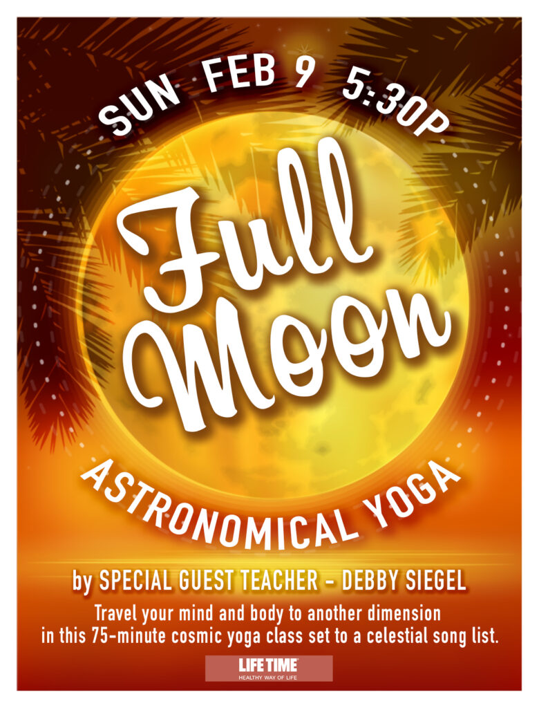 Full Moon Astronomical Yoga at Life Time North Scottsdale
