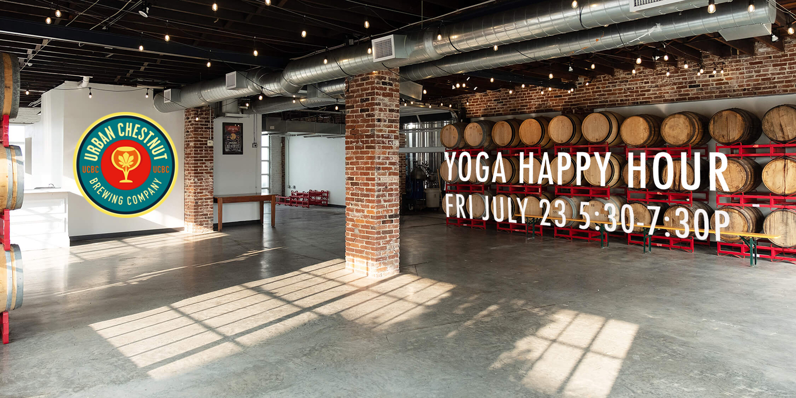 Yoga Happy Hour Urban Chestnut Brewery