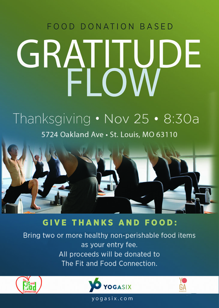 Gratitude Flow YogaSix StL