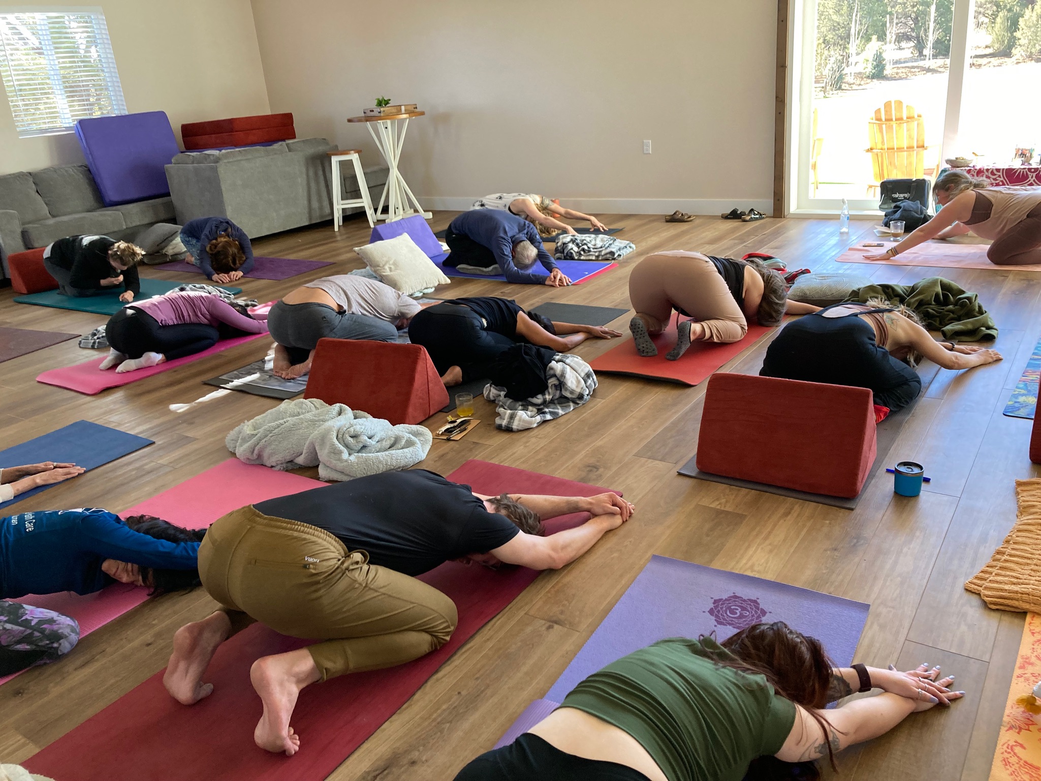 twice daily yoga at Tucson AZ Yoga Retreat
