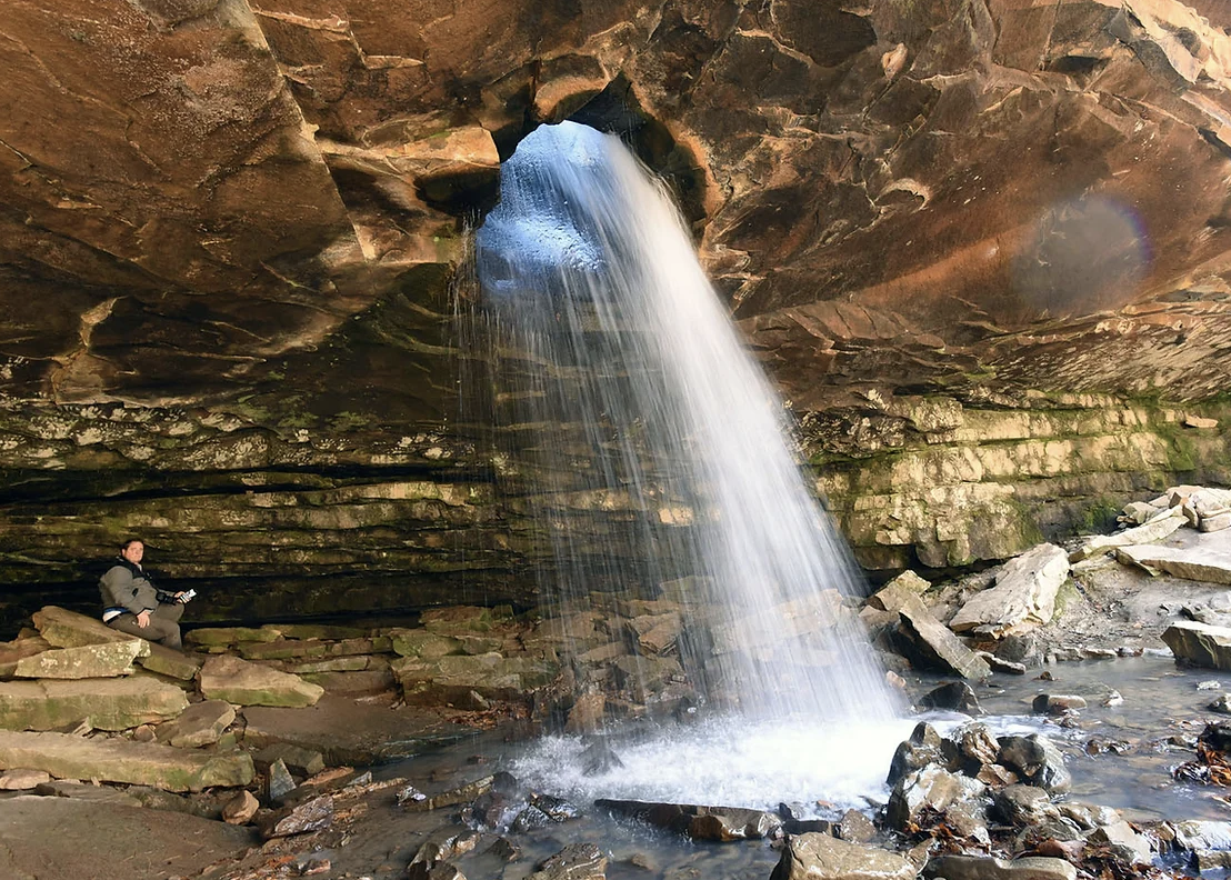 Hikes abound all around yoga retreat locaiton in AR