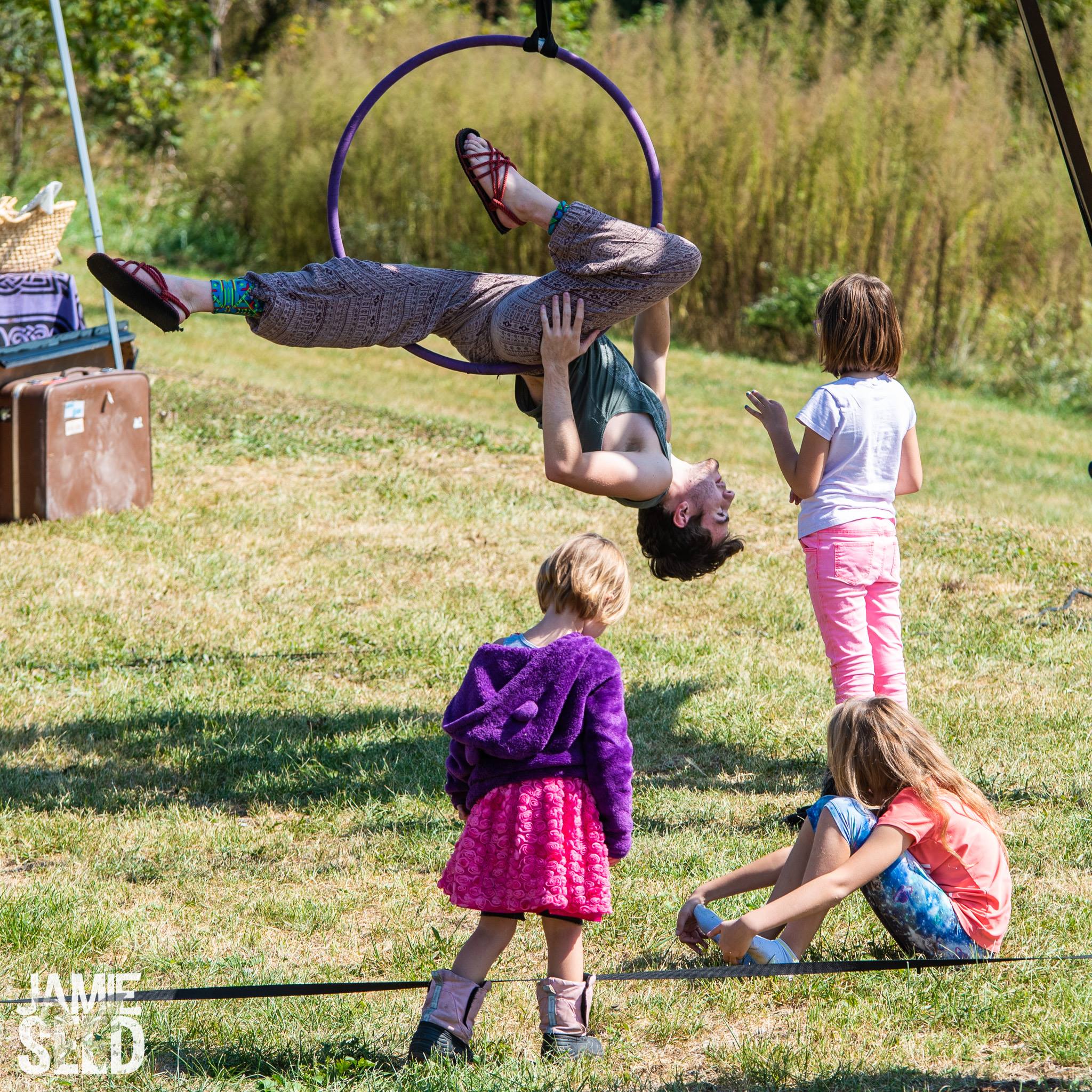 aerial classes for kids too at Manifest Station